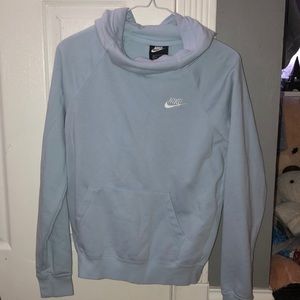 baby blue Nike hoodie